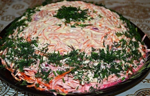 САЛАТ "КОРЕЛЬ" - ВКУСНОТИЩА НЕОБЫКНО...