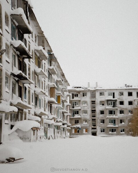 Поселок Цементнозаводский, Воркута...