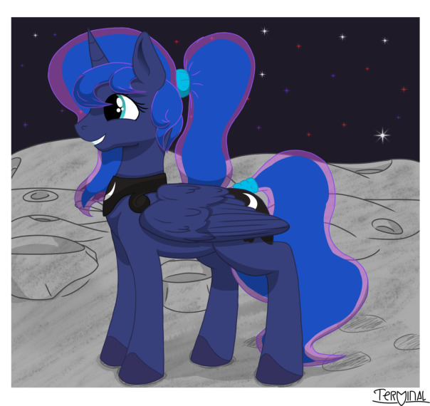 Ave Luna! Deus Night!

#TC_ART...