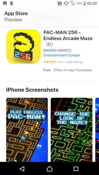 PAC-MAN для iOS (не совсем тот, что ...