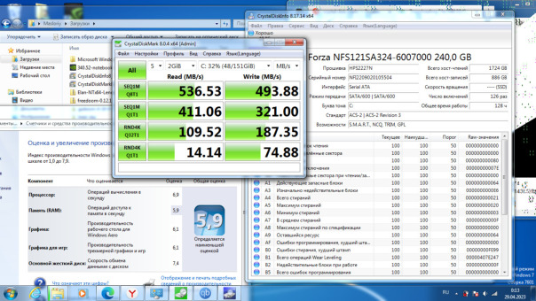 Sata 3 vs Sata 6. Разница по факту в...