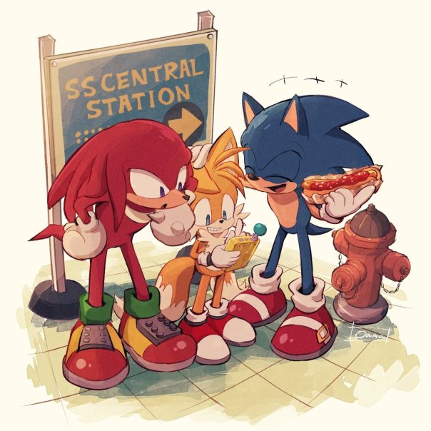 #sonic
#tails
#knuckles...