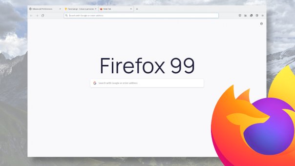 Firefox 99. Полосы прокрутки GTK, из...