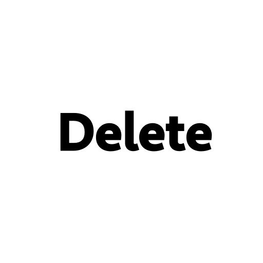 Delete Delete