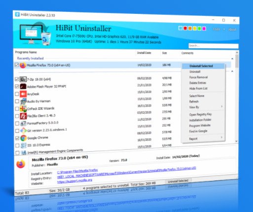 HiBit Uninstaller - идеальное решени...