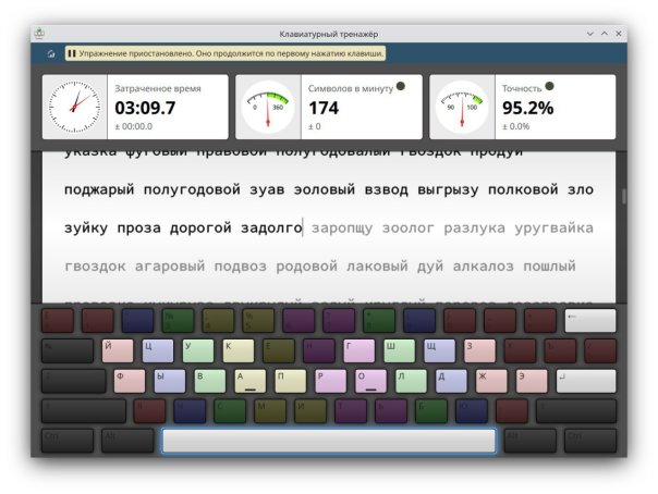 ⌨️ KTouch — это тренажёр для обучени...