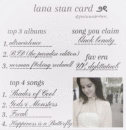 tbh i'd put all ultraviolence songs on the top 1 