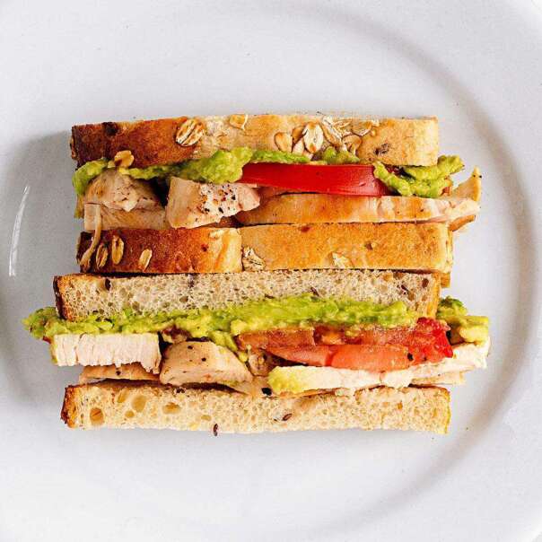 Avocado, Tomato & Chicken Sandwich...